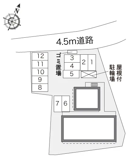 ★手数料０円★沖縄市知花１丁目　月極駐車場（LP）